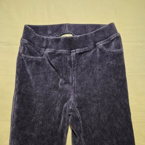 Hanna Andersson girls size 110 or 5 blue ribbed pull on pants, VGUC - Picture 2 of 6
